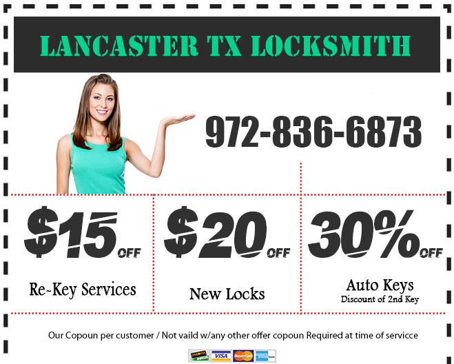 install new locks lancaster tx
